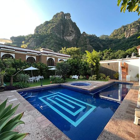 Hotel Hacienda Ventana Del Cielo Tepoztlan Bagian luar foto