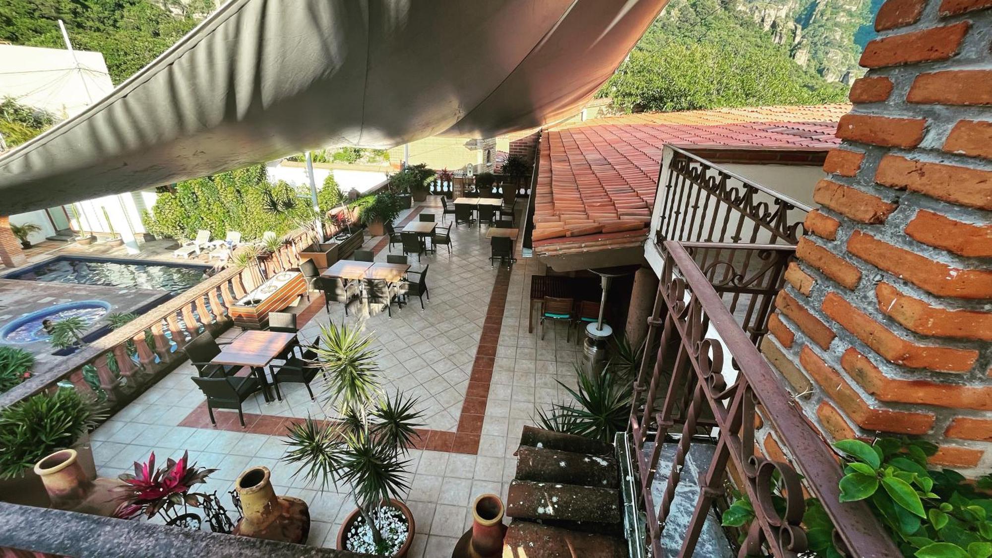 Hotel Hacienda Ventana Del Cielo Tepoztlan Bagian luar foto