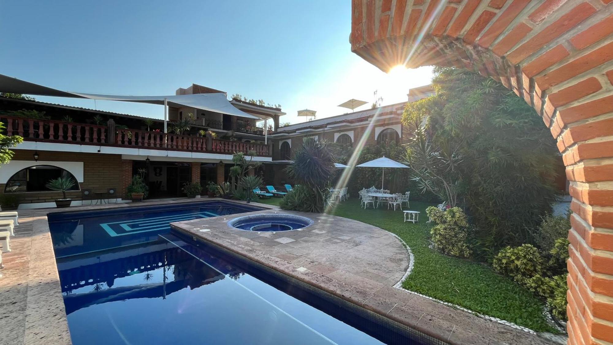 Hotel Hacienda Ventana Del Cielo Tepoztlan Bagian luar foto