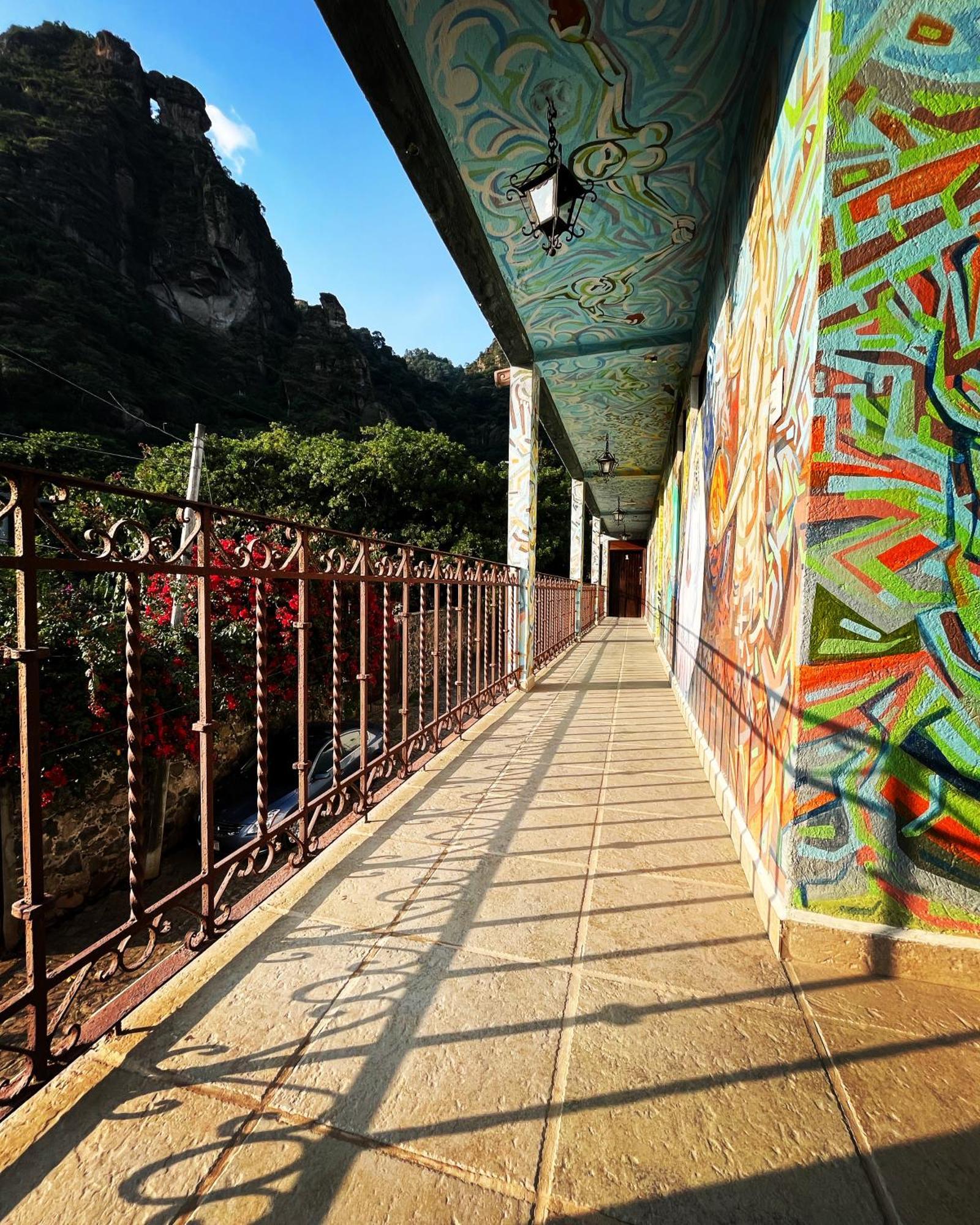 Hotel Hacienda Ventana Del Cielo Tepoztlan Bagian luar foto